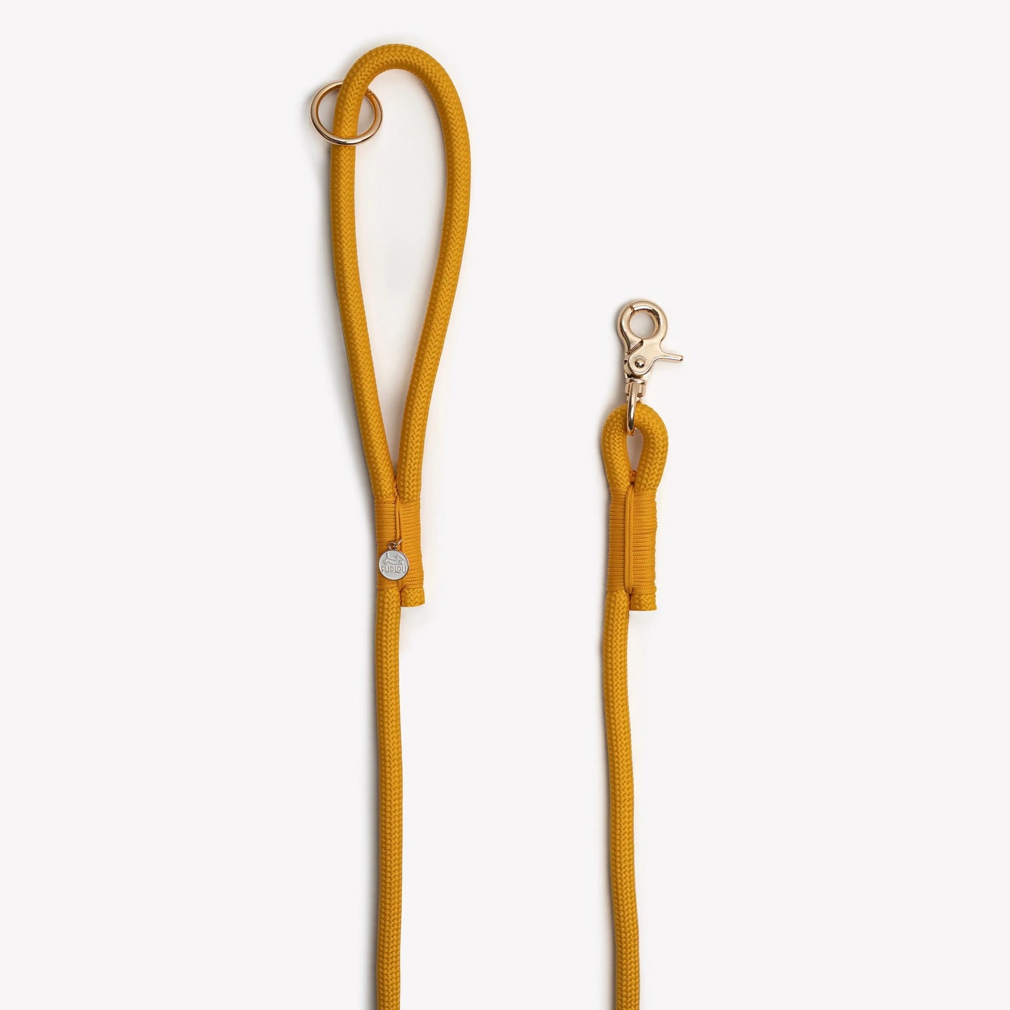 'Yellow' - Braided Rope Leash FURLOU