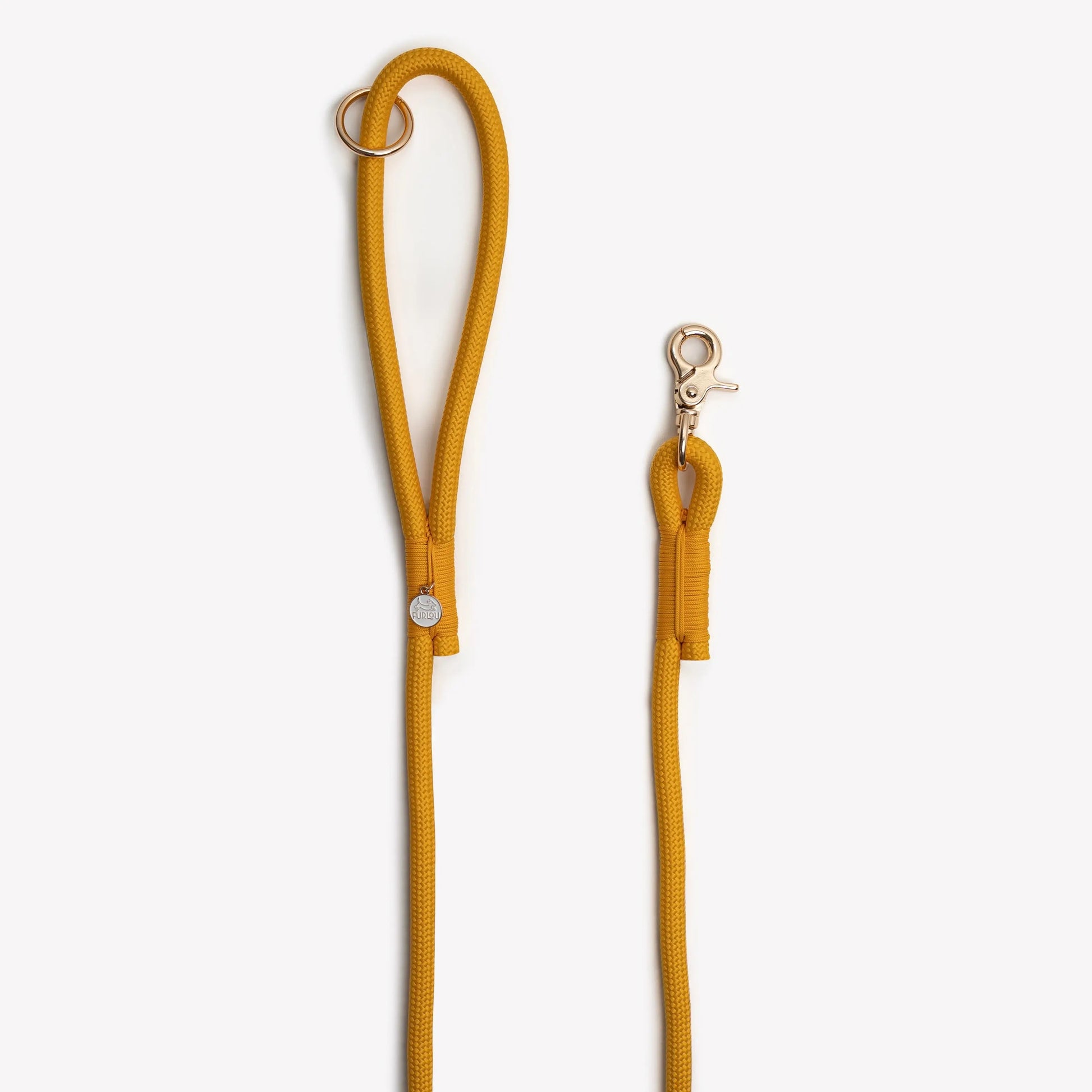 'Yellow' - Braided Rope Leash FURLOU