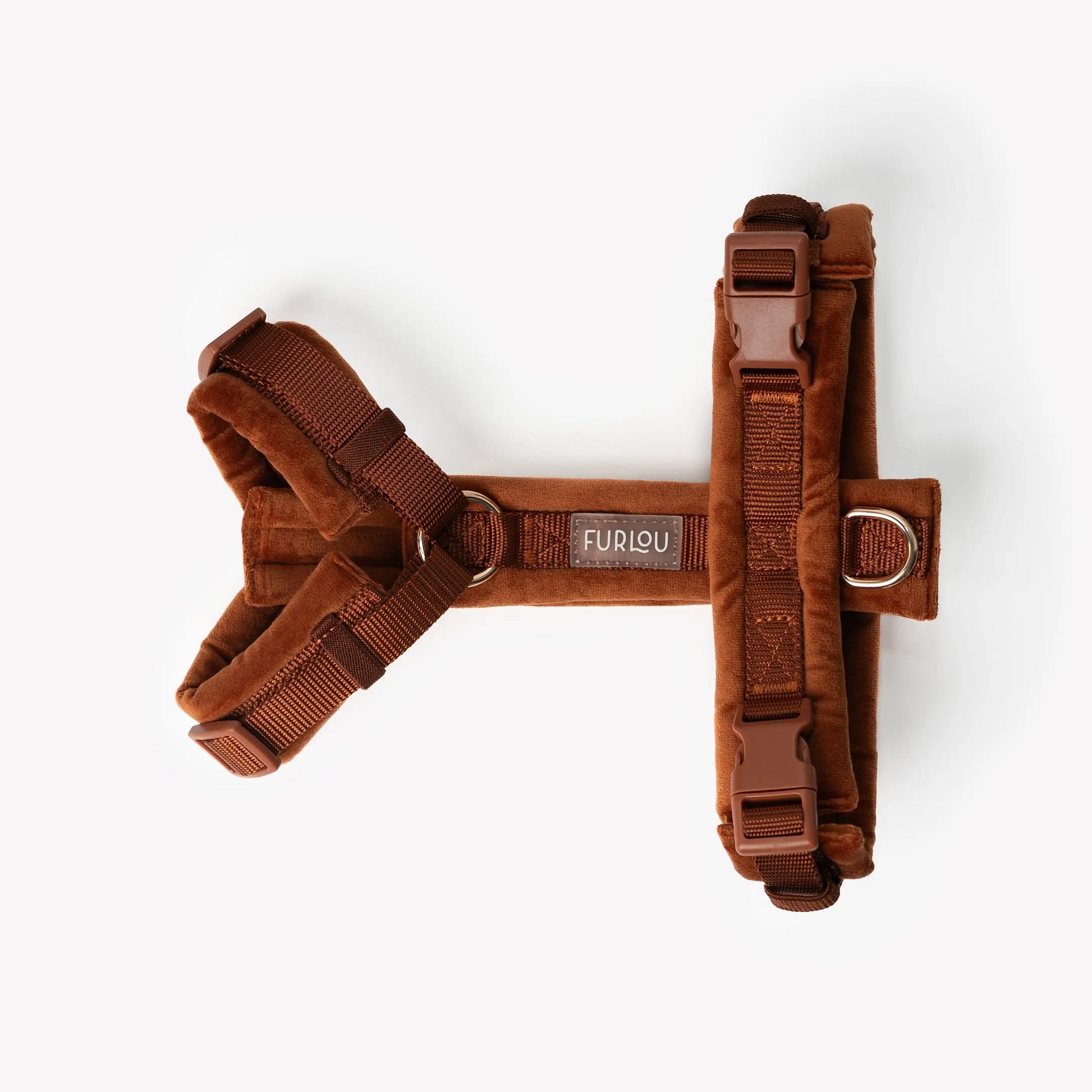 Clay - Velvet Dog Harness FURLOU