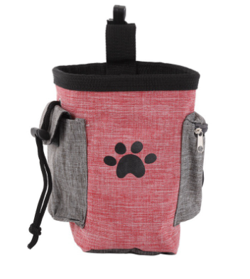 Portable Dog Training Treat Bag Puppy Snack Reward Waist Bag