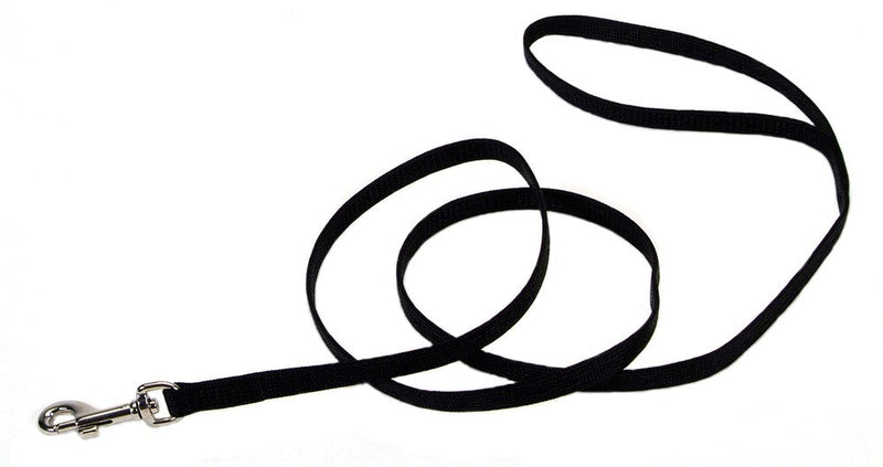 Coastal SinglePly Nylon Dog Leash Black, 1ea/3/8 In X 4 ft