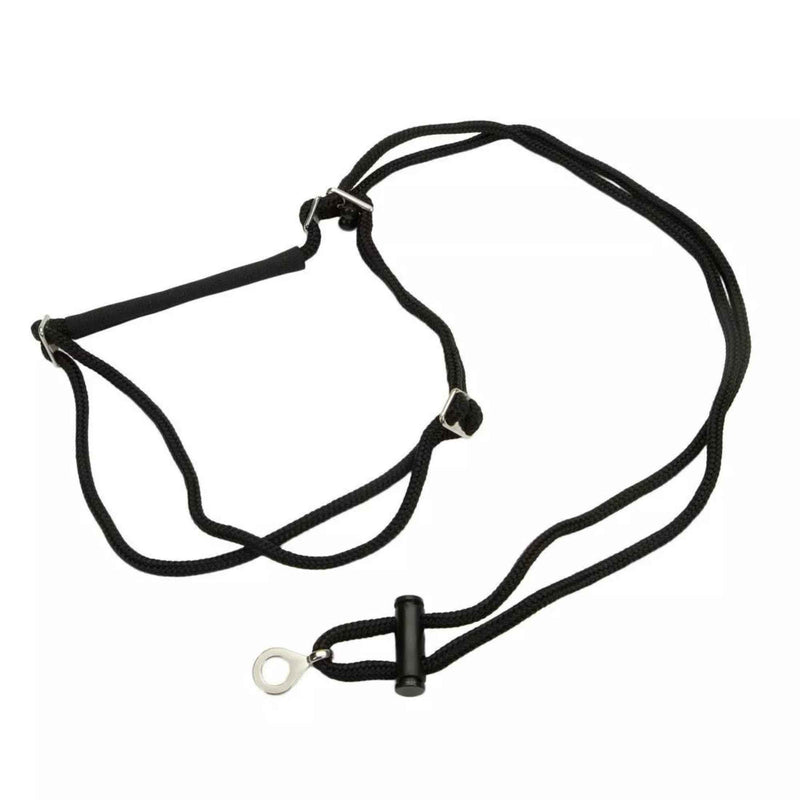 Holt Adjustable Dog Control Harness Black 1ea/SM, 14 in