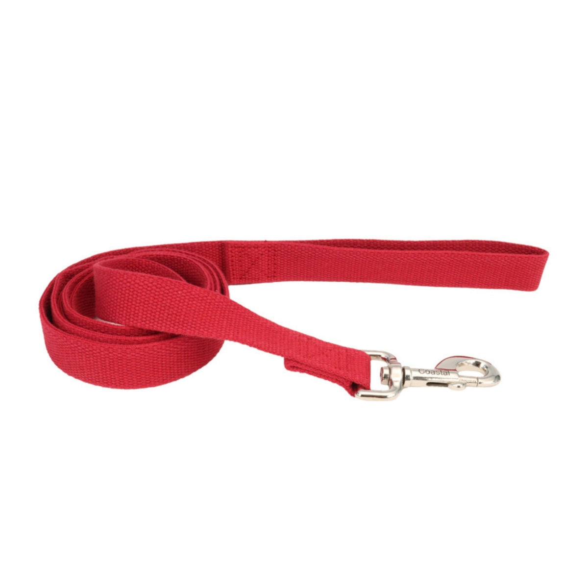 Coastal New Earth Soy Leash Cranberry 5/8X6ft