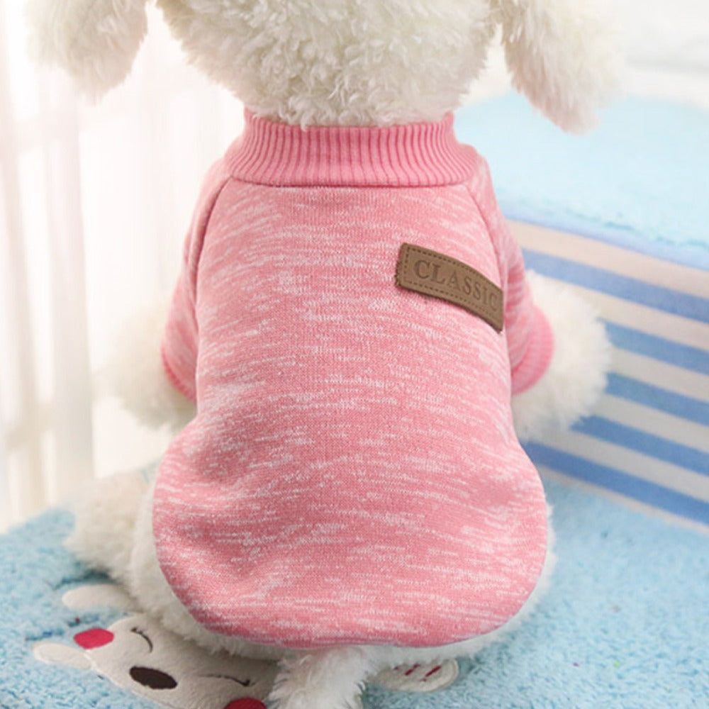 Dog Clothes For Small Dogs Soft Pet Dog Sweater Clothing For Dog Winter Chihuahua Clothes Classic Pet Outfit Ropa Perro