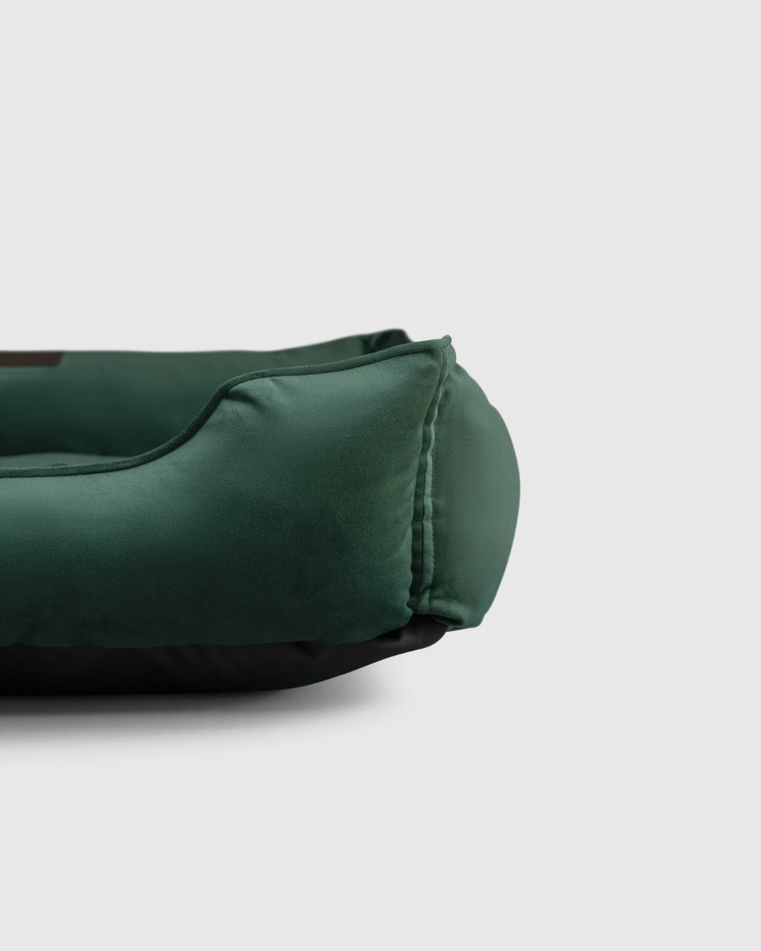 Classic Velvet Sleeper Dog Bed Green