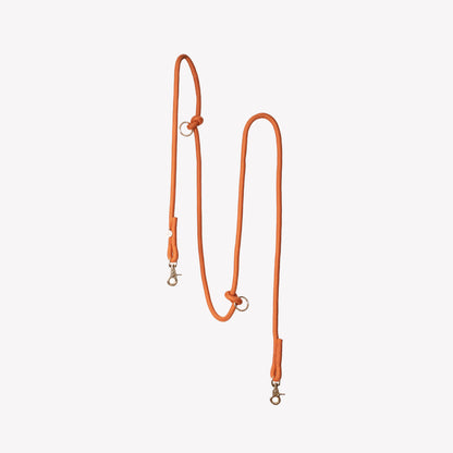 'Terracotta' - Hands Free Braided Leash FURLOU