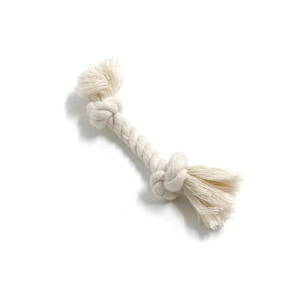 100% Organic Cotton Rope Dog Toy - 5 Sizes | Boba & Vespa