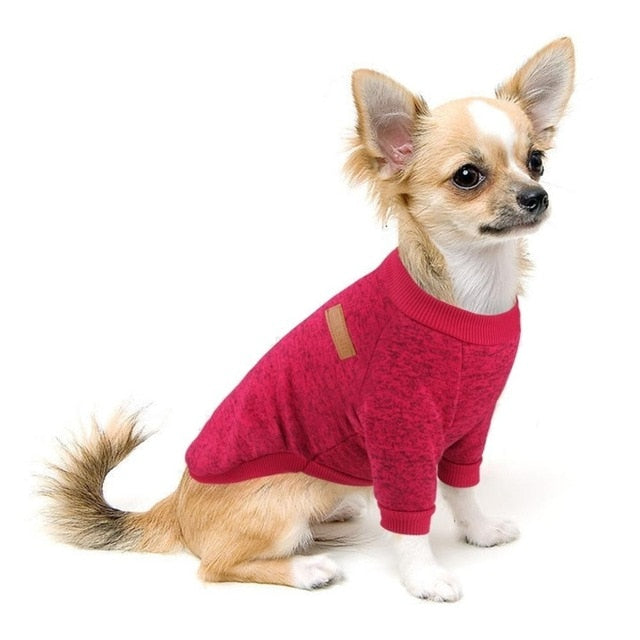 Dog Clothes For Small Dogs Soft Pet Dog Sweater Clothing For Dog Winter Chihuahua Clothes Classic Pet Outfit Ropa Perro