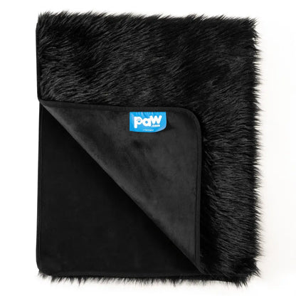 PupProtector™ Waterproof Throw Blanket - Midnight Black Paw.com