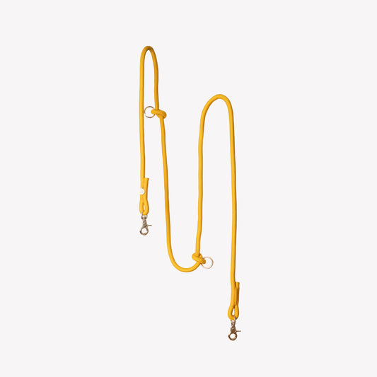 'Yellow' - Hands Free Braided Leash FURLOU
