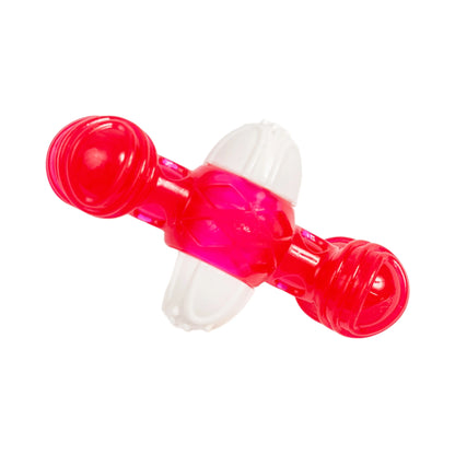 Country Living TPR & Nylon Quacker Bone Chew Toy for Dogs – with Engaging Quacking Sound American Pet Supplies