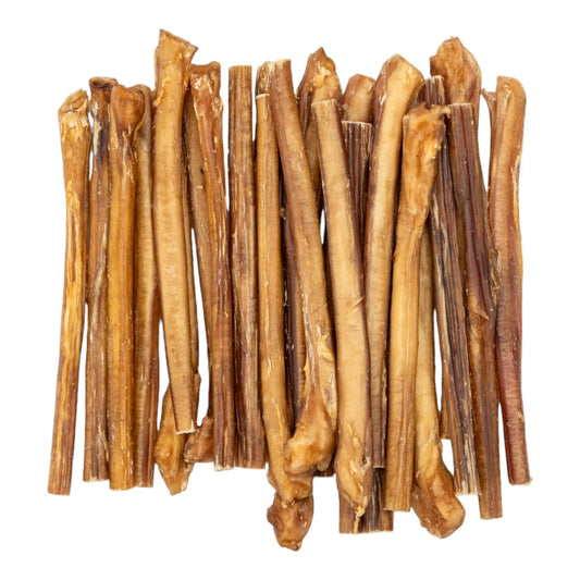 All-Natural Beef Bully Stick Dog Treats, Single Ingredient Dog Chews – 12-Inch Jumbo (25/case) American Pet Supplies