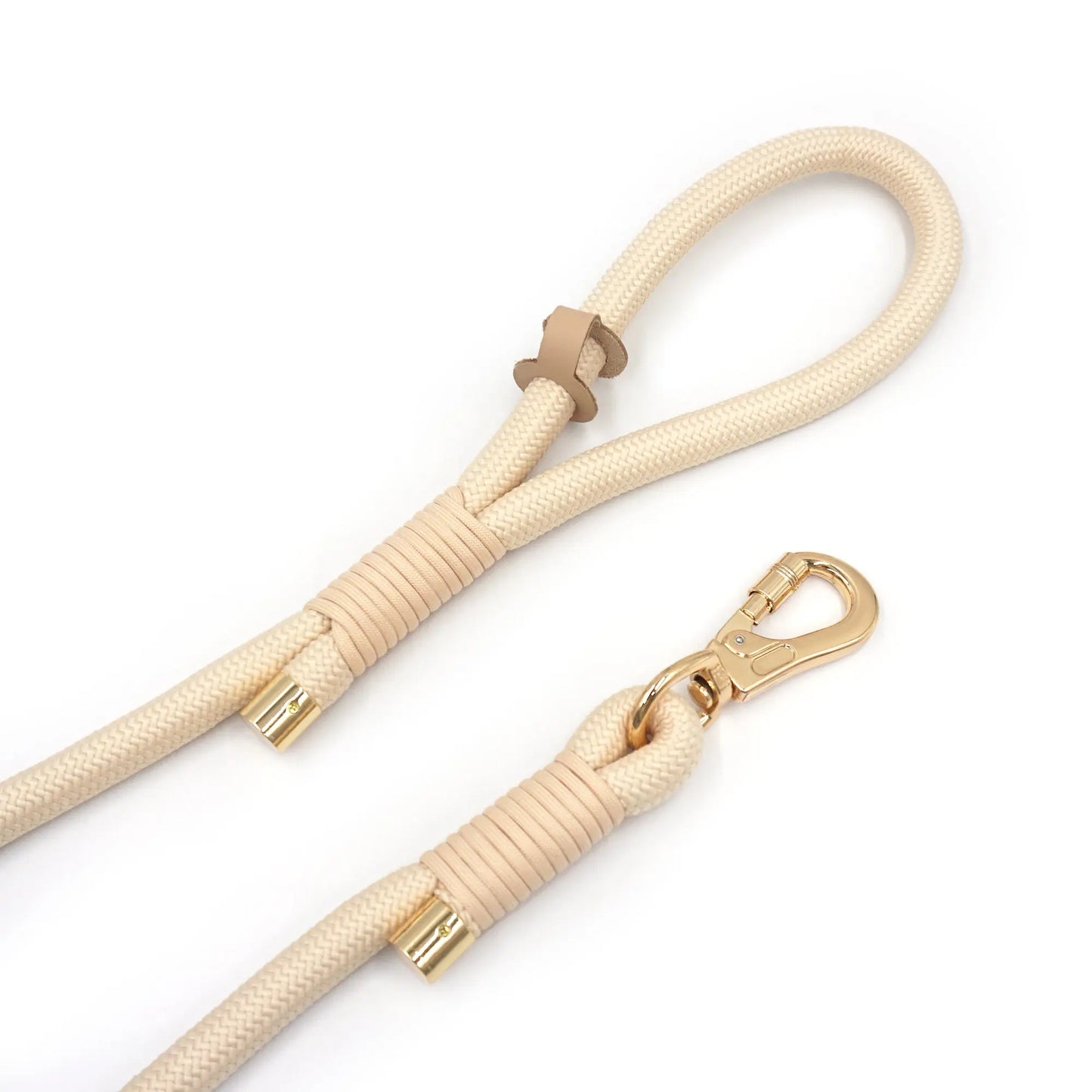 Velvet Holiday Walk Set - Creamy Beige Barking Fancy