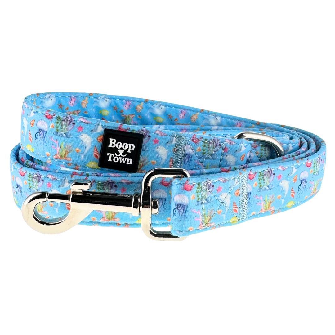 Boop Town 5ft Soft Cotton Dog Leashes with Metal Hardware