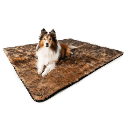 PupProtector™ Waterproof Throw Blanket - Sable Tan Paw.com