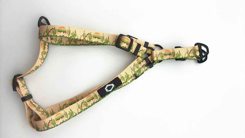 Outdoor Style Nylon Step-In Dog Harness