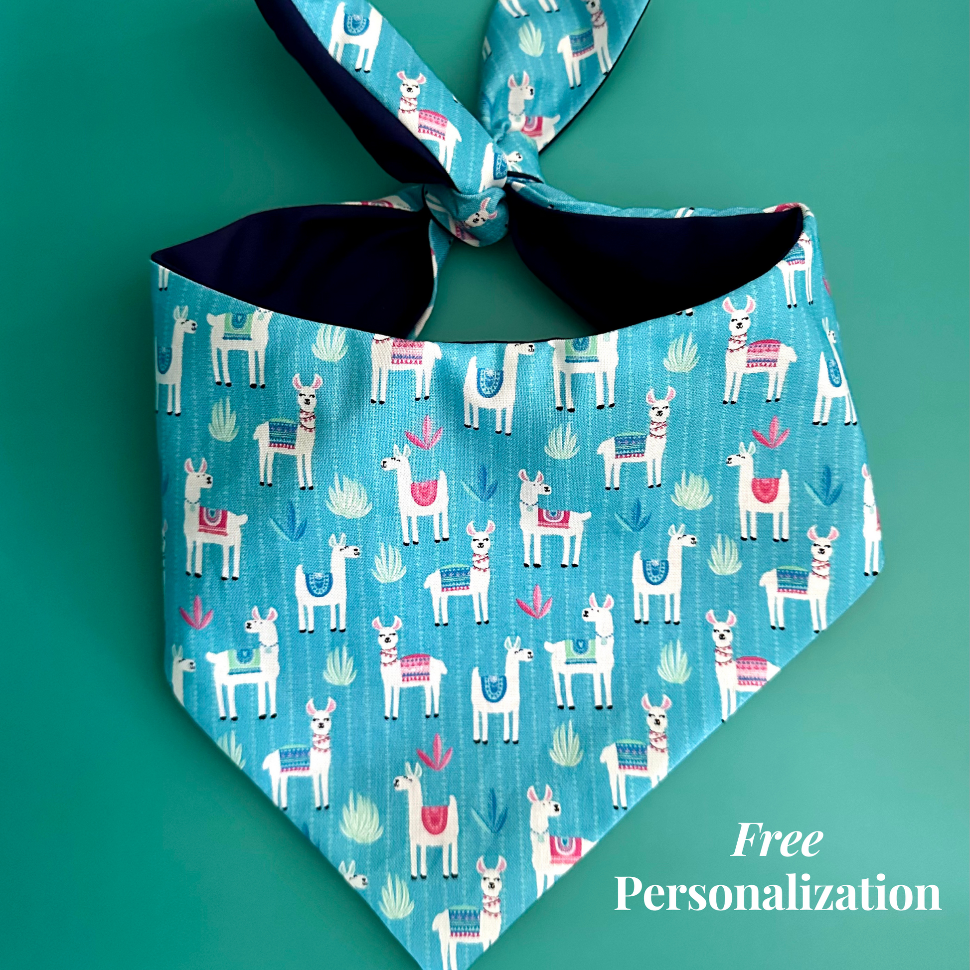 Llama Dog Bandana Happy Tails Outfitters