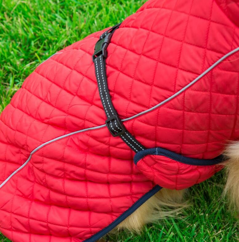 Dog Clothes Winter Thickening Warm Pet Reflective Outdoor Jacket Coat