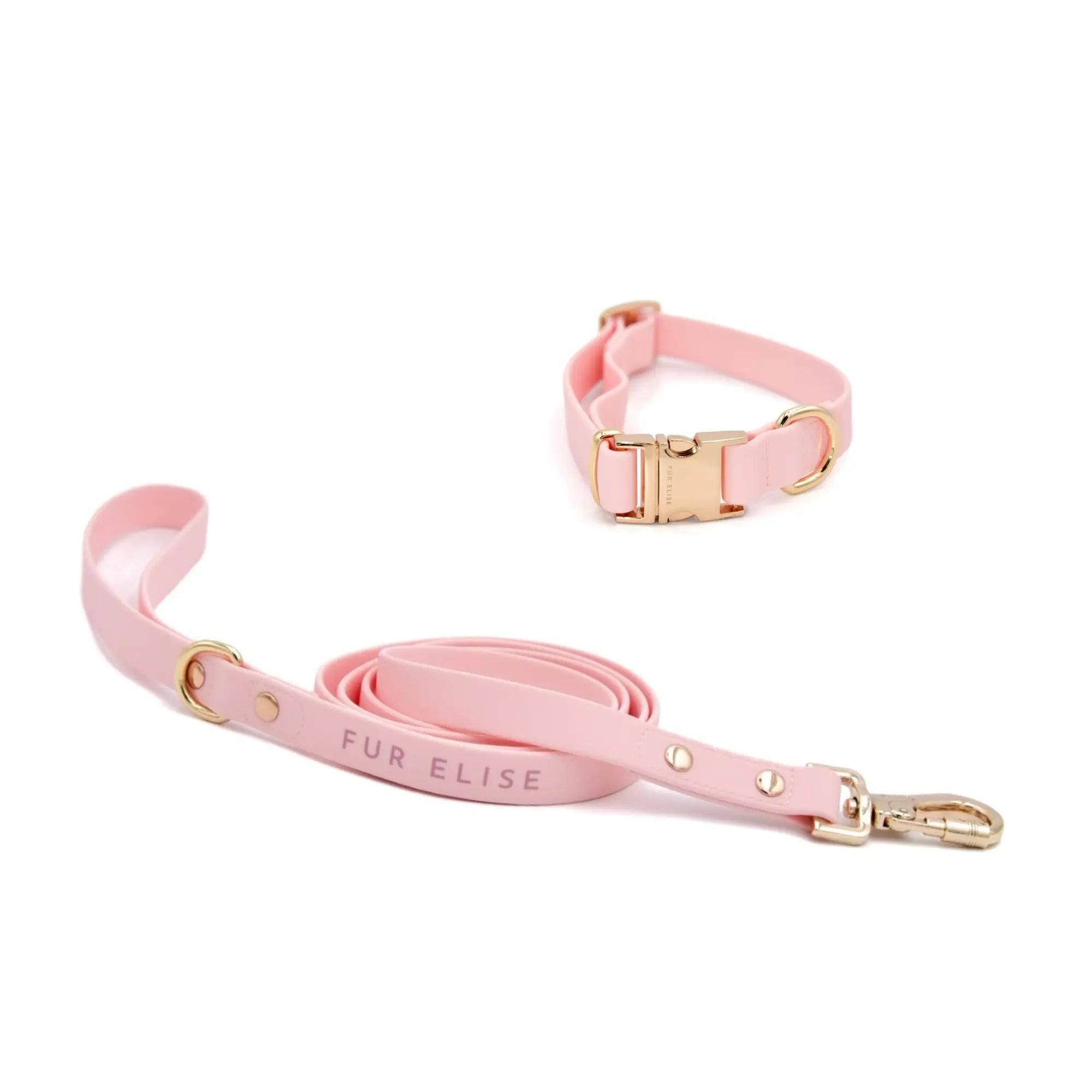Elise Collar & Leash Set - Rose - K9 Outdoors