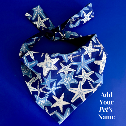 Starfish Dog Bandana Happy Tails Outfitters