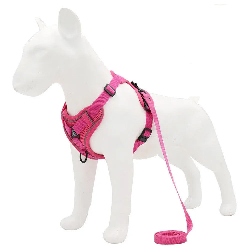 Reflective Adventure Dog Harness Dog Hugs Cat