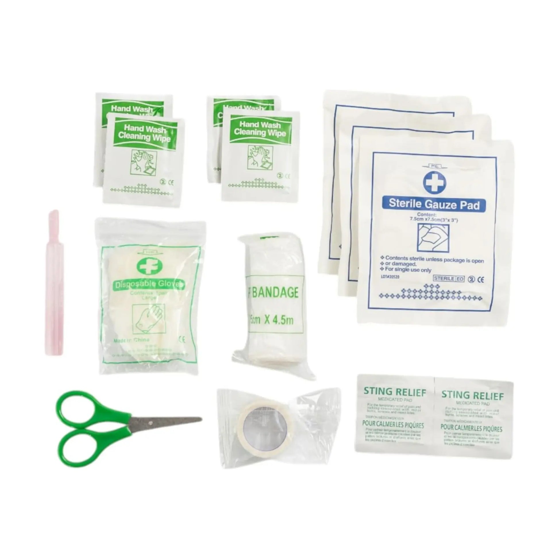 19-Piece Pet Travel First Aid Kit with Carabiner - Compact Emergency Care for Adventurous Pets American Pet Supplies