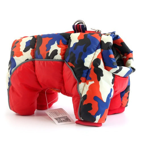 Pet Dog Clothes Winter Clothes Thickened Warm Down Jacket Teddy Dog Quadruped Winter Coat