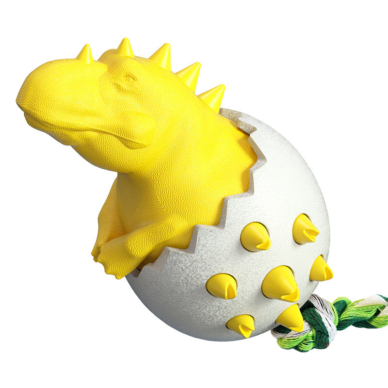 Dinosaur Egg Dog Molar Stick Chew Resistant Glue Pet Supplies Dog Toothbrush Dog Toys