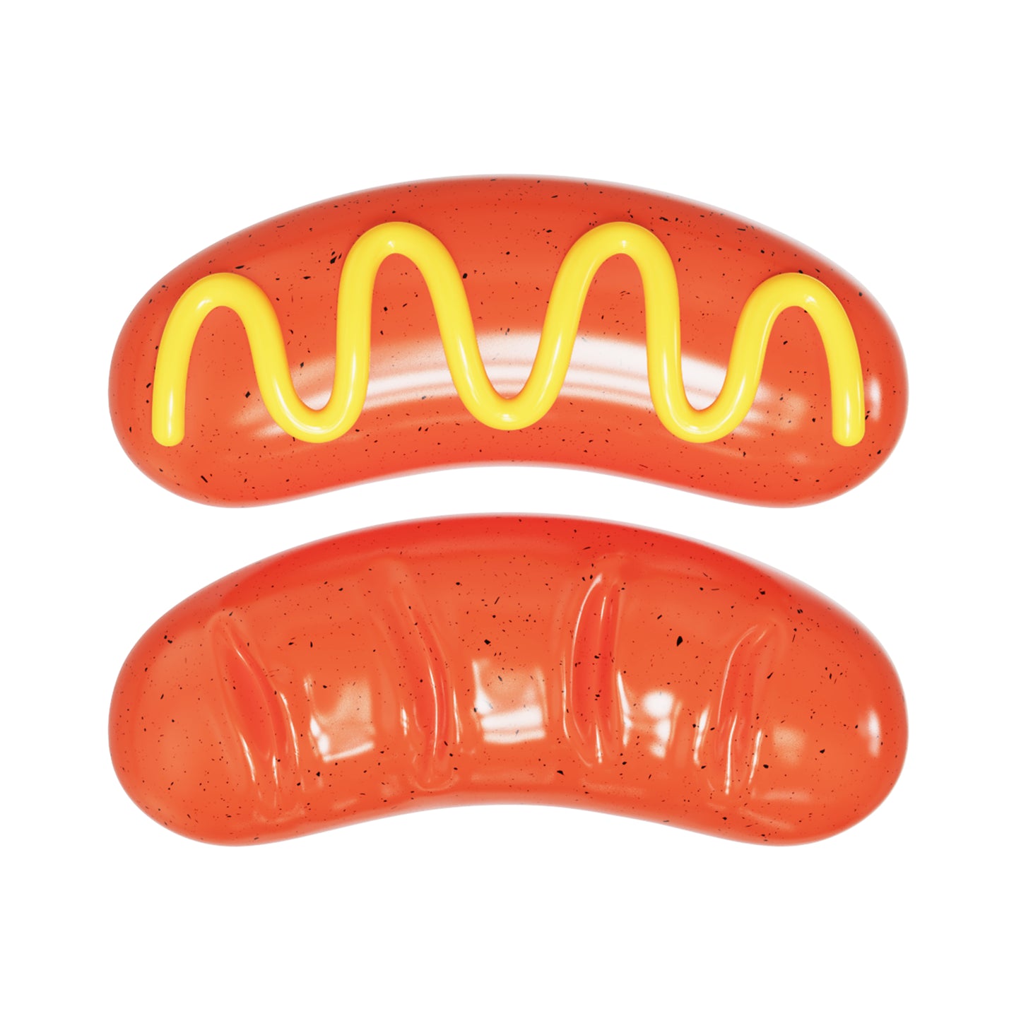 Sounding Dog Chewing Gum Teething Stick Hot Dog Grilled Sausage Dog Toy