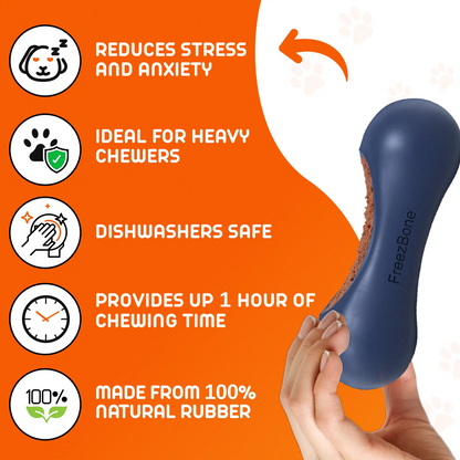 Freezstick - Indestructible Enrichment Chew Freezbone