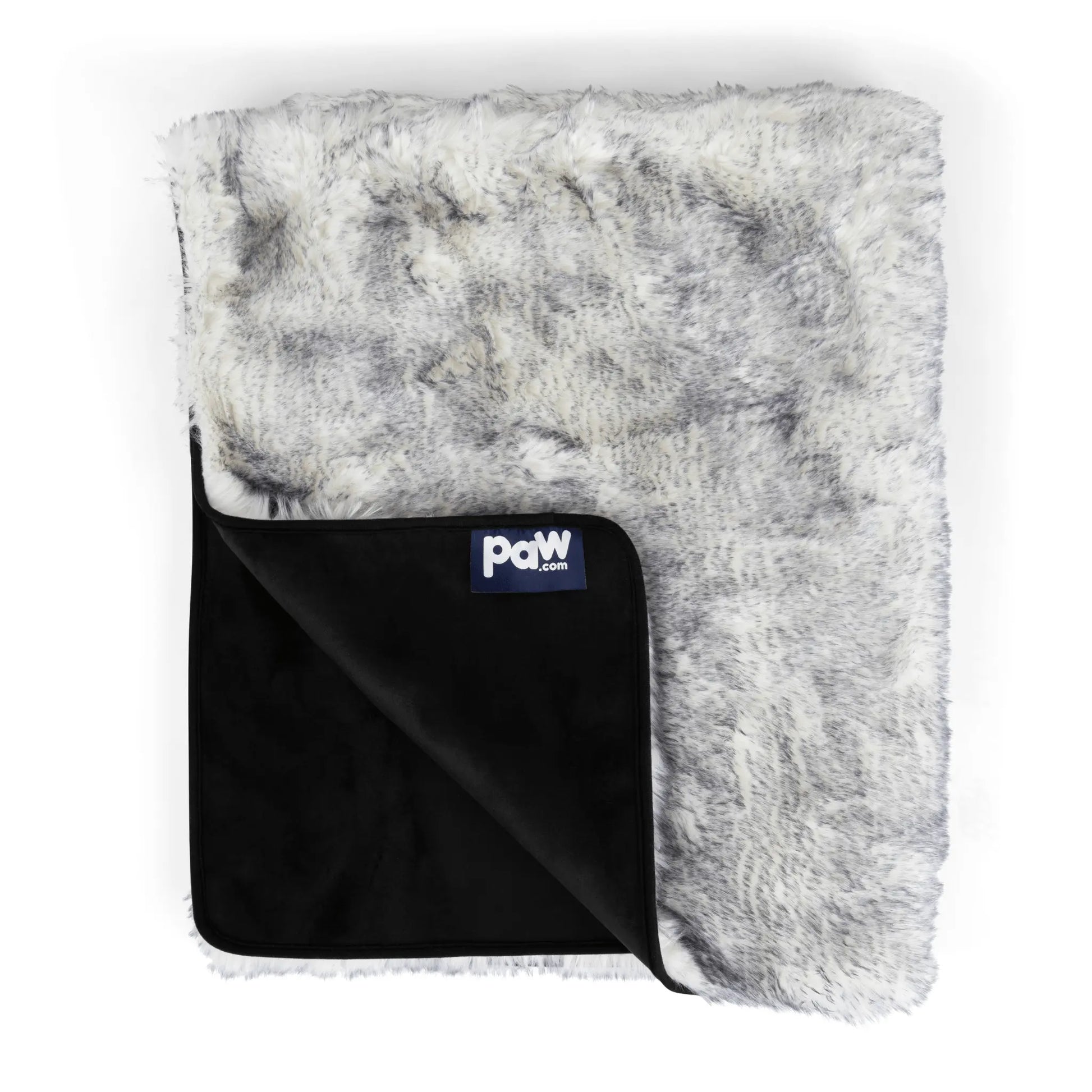 PupProtector™ Luxe Waterproof Faux Fur Blanket - Ultra Plush Arctic Fox Paw.com