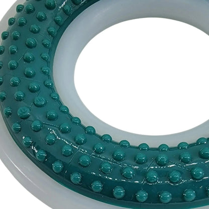 TPR & Nylon Dental Chew Ring Toy for Dogs - Ideal for Aggressive Chewers – (4" Diameter) American Pet Supplies