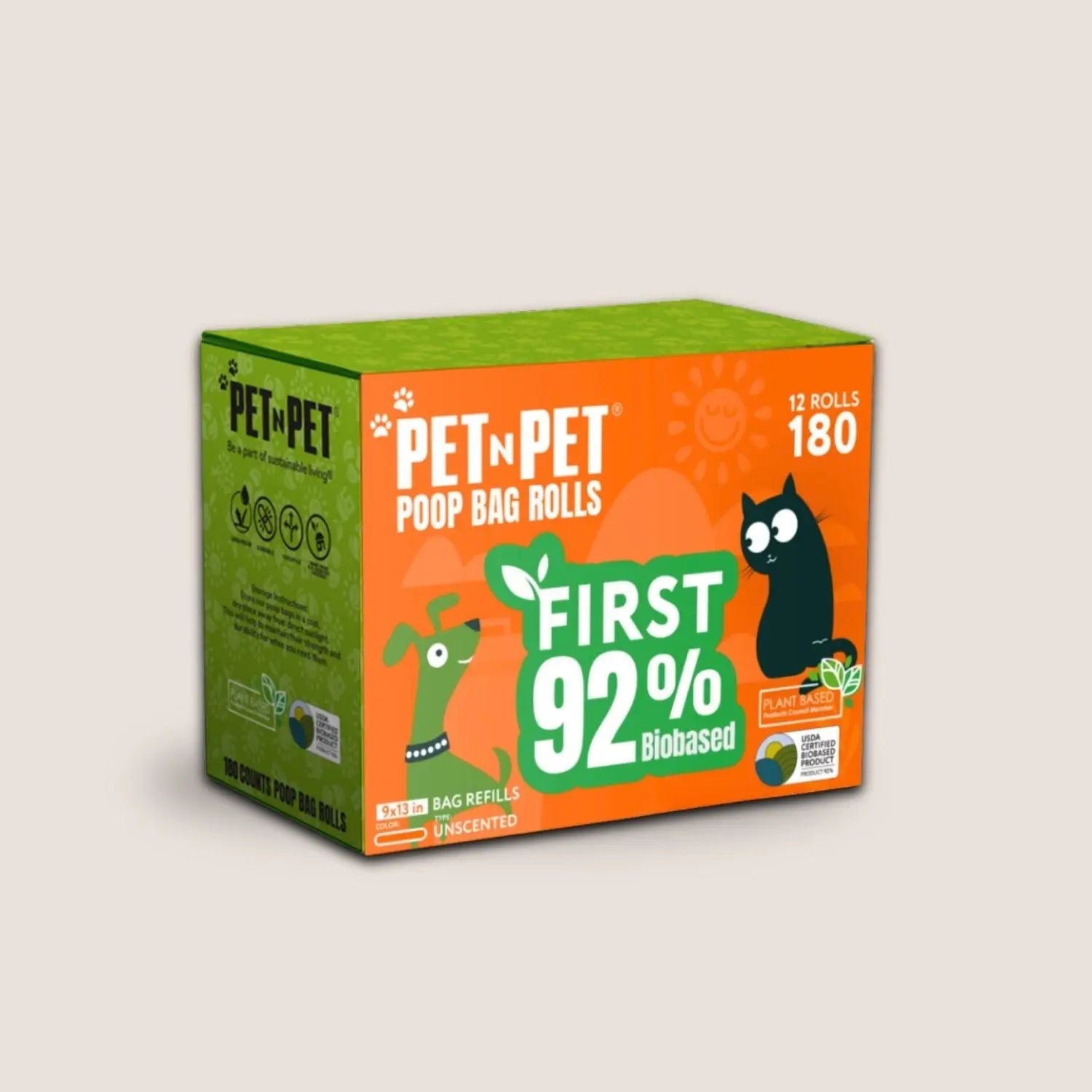 92% Biobased Poop Bags - K9 Outdoors