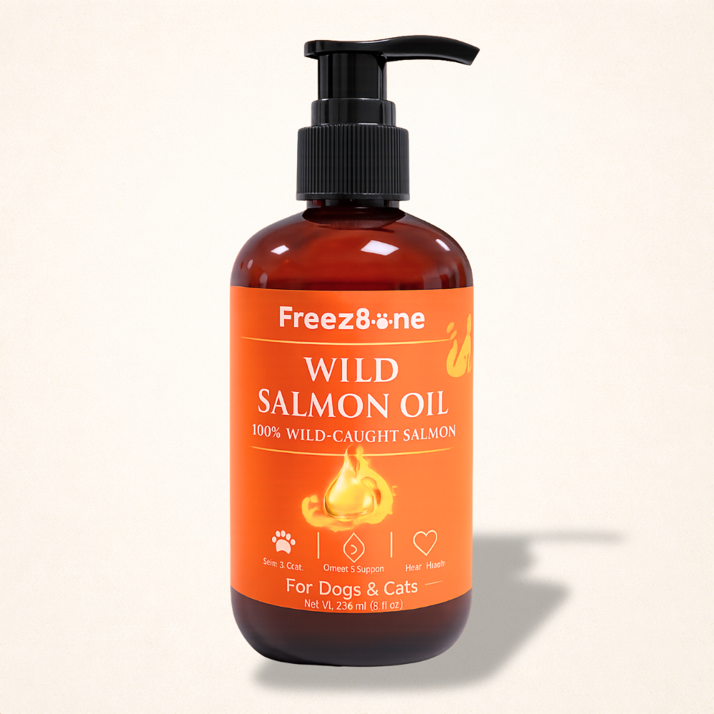 FreezBone - Wild Salmon Oil For Dogs & Cats