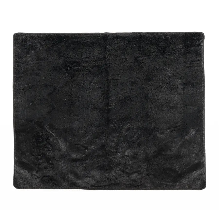 PupProtector™ Summer Short Fur Waterproof Throw Blanket - Midnight Black Paw.com