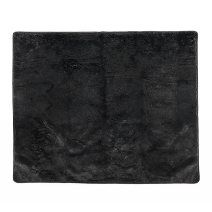 PupProtector™ Summer Short Fur Waterproof Throw Blanket - Midnight Black Paw.com