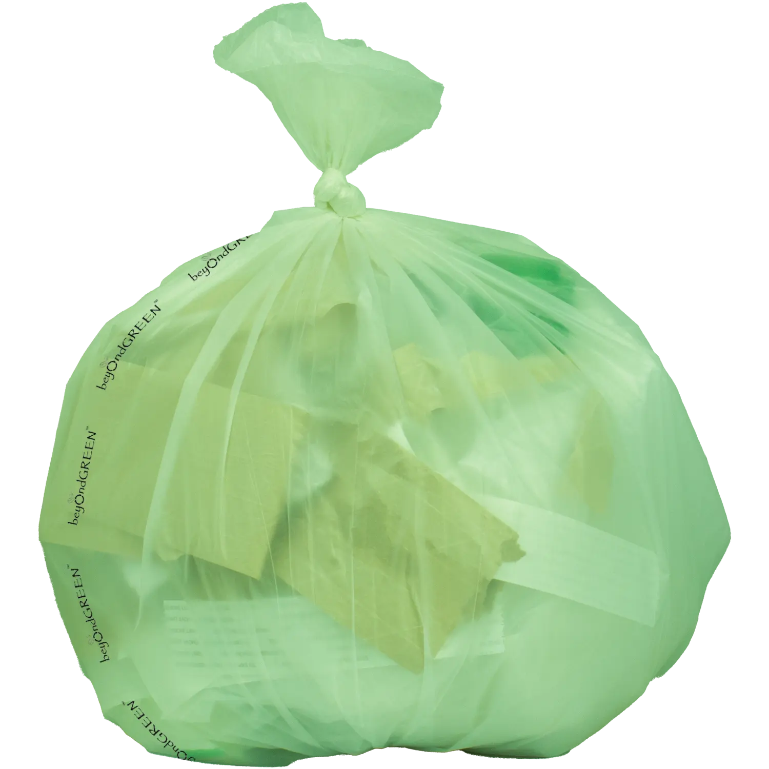 5-Gallon Plant-Based Trash Can Liner - 50 Bags