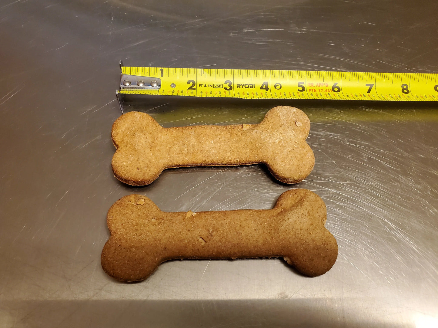 2 Large Biscuits- Peanut Butter & Honey Dogalicious Dog Treats, LLC
