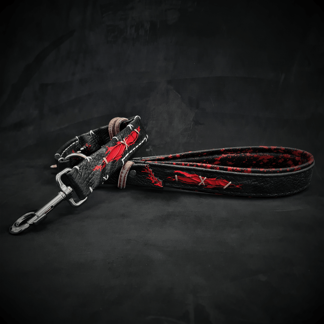 Bestia Haunted Leather Dog Harness – Limited Edition