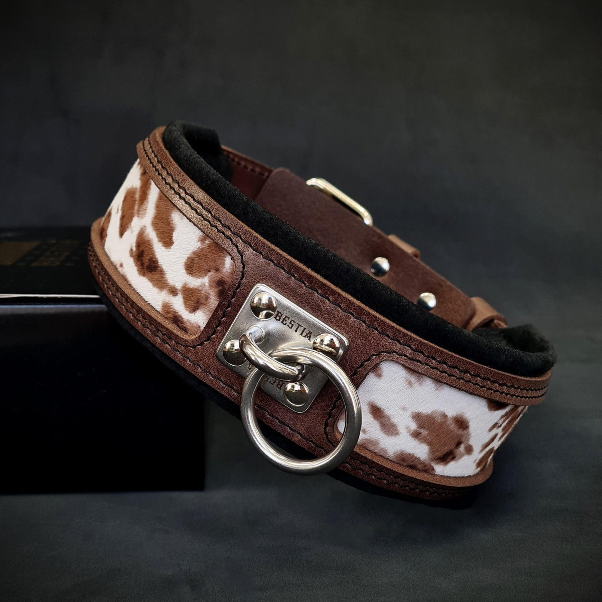 Bestia Buffalo Leather Dog Collar – Limited Edition