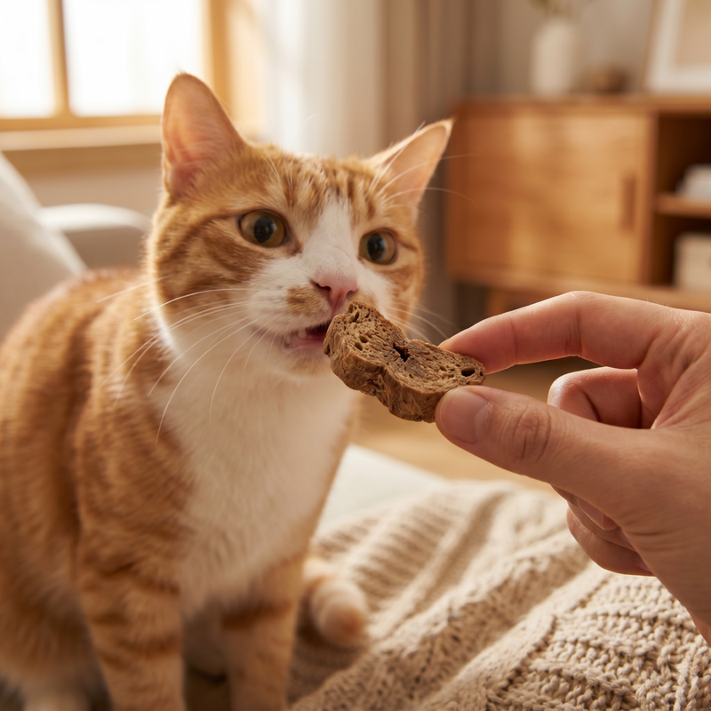 Freeze-Dried Beef Liver for Cats
