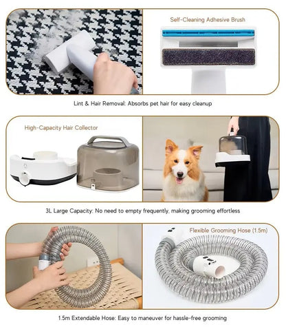 Dr. Milou 5-in-1 Wireless Pet Grooming Kit Dr. Milou