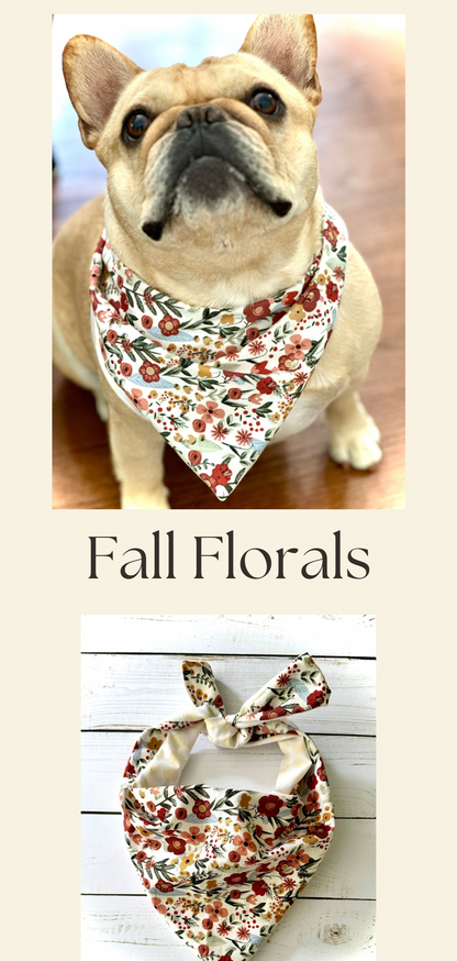 Floral Dog Bandana Happy Tails Outfitters