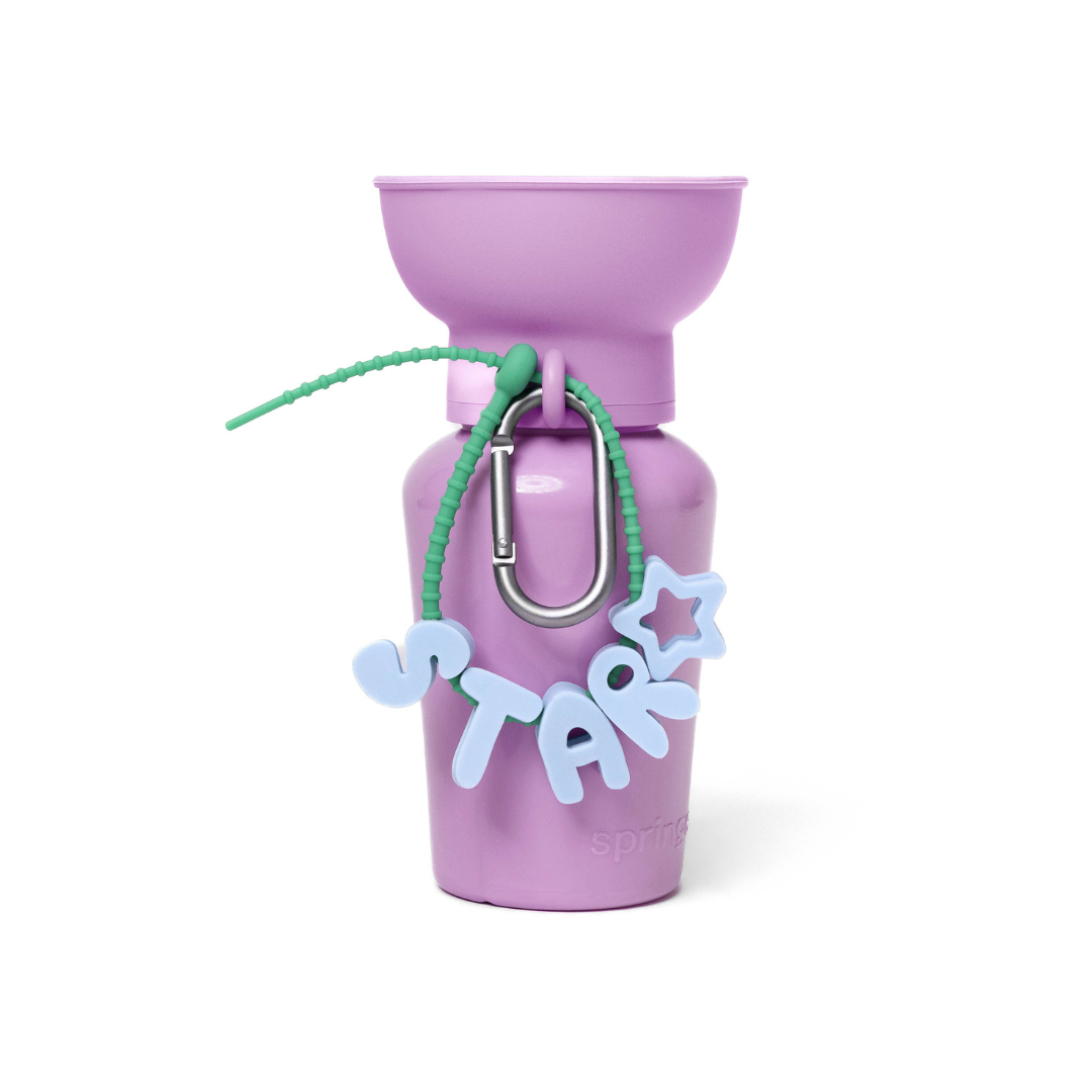 20oz Flip Dog Travel Water Bottle Springland Pets