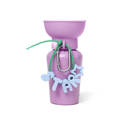 20oz Flip Dog Travel Water Bottle Springland Pets