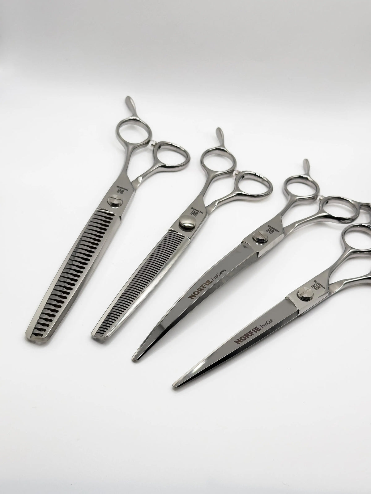 Norfie Pro Series 4-Piece VG10 Grooming Shear Set