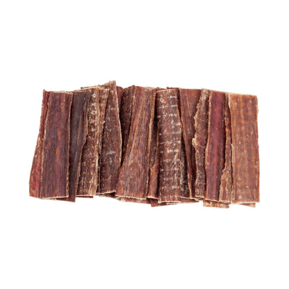 Country Living All-Natural Beef Gullet Flats Dog Treats – Nutritious Beef Strips – 6 Inches (25/case) American Pet Supplies