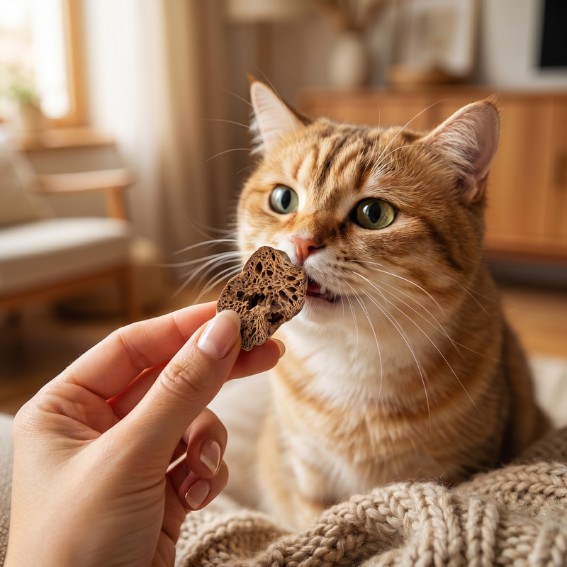 Freeze-Dried Turkey Liver for Cats