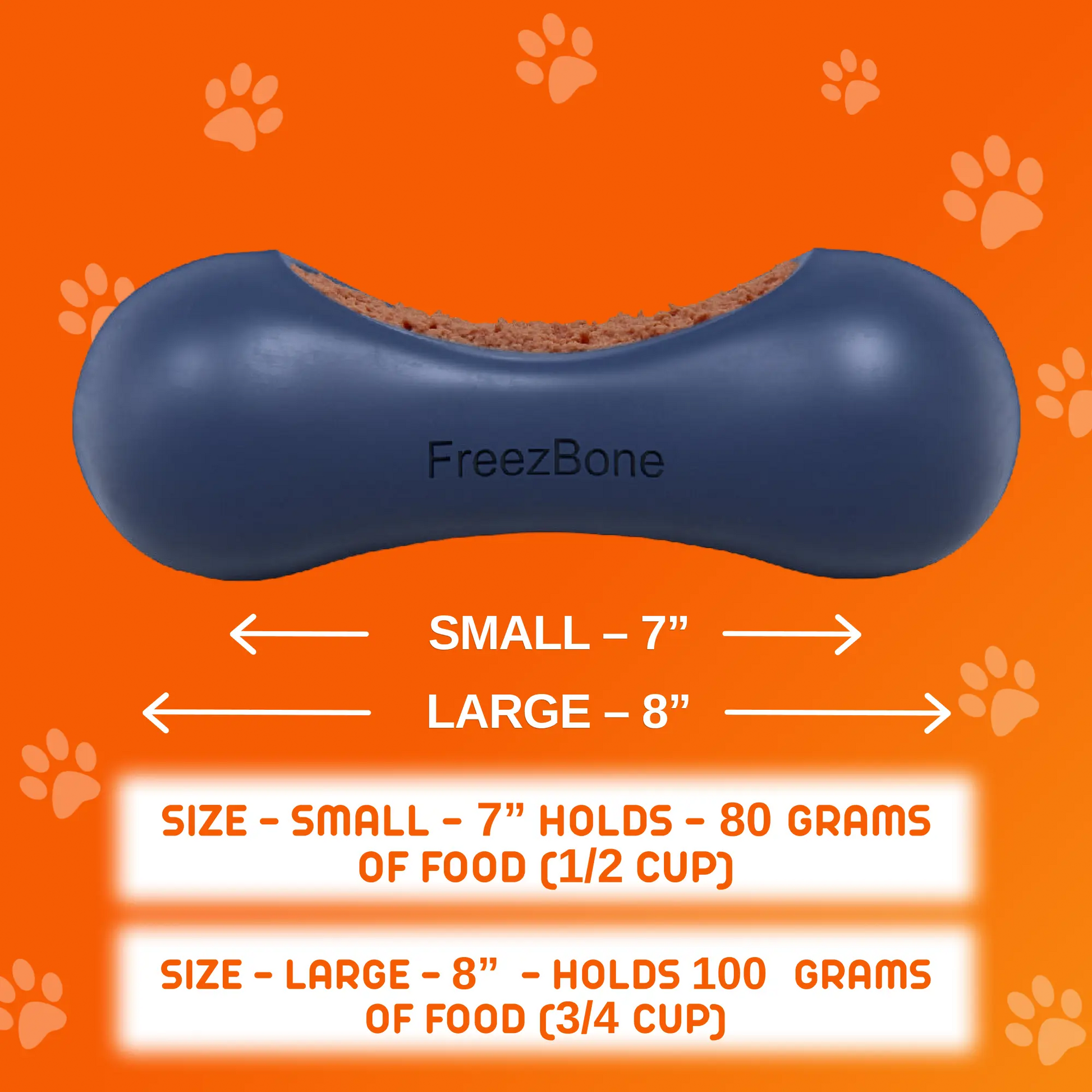 Freezstick - Indestructible Enrichment Chew Freezbone