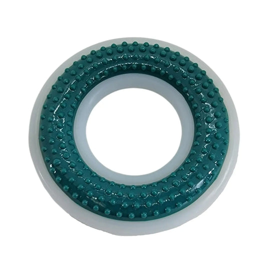 TPR & Nylon Dental Chew Ring Toy for Dogs - Ideal for Aggressive Chewers – (4" Diameter) American Pet Supplies
